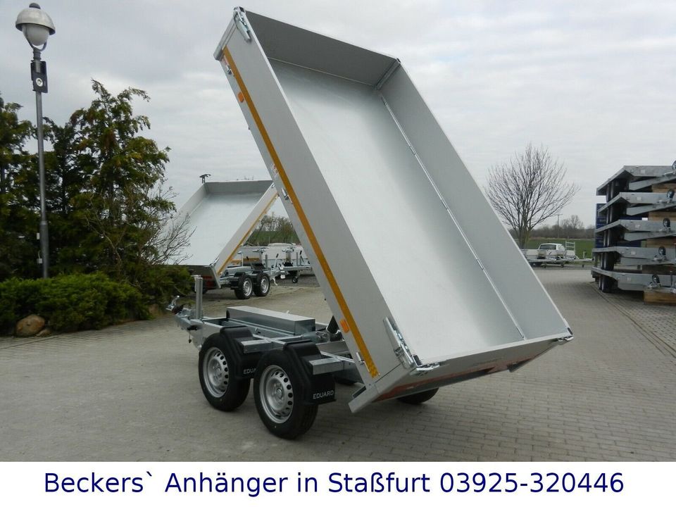 Eduard 2.000kg | elektr. Heckkipper | 2,60m x 1,50m | 72cm Ladehöhe | 2615K in Neundorf