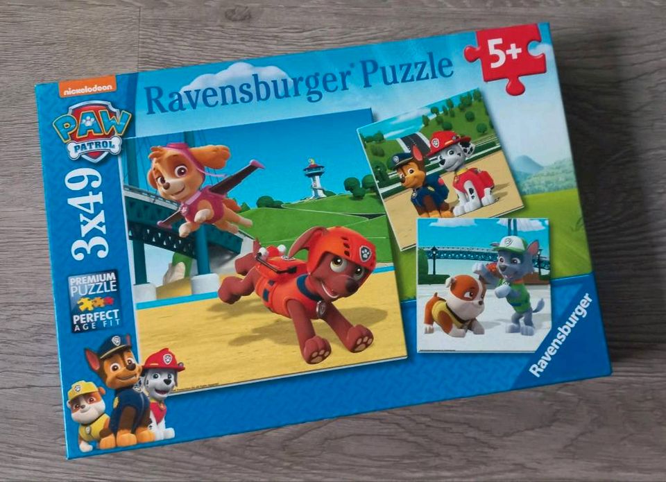 Paw Patrol - Paw Patroller + Fahrzeuge / Figuren, Rucksack,Puzzle in Kevelaer