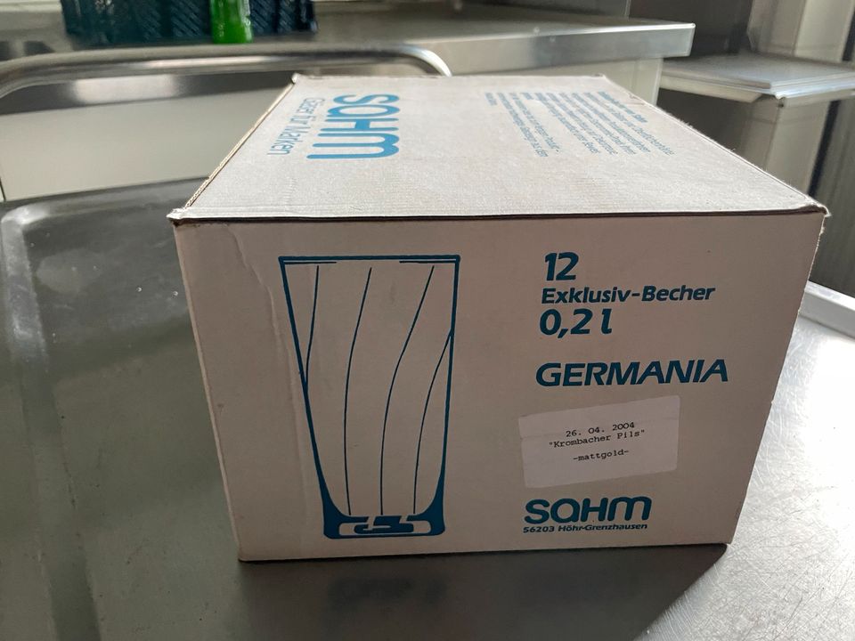 Krombacher Gläser 0,2 Liter in Medebach