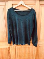 leichter Pullover mit Schneeflocken-Muster in Anthrazit (Gr. 38) München - Maxvorstadt Vorschau