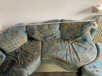 Sofa Sitzgarnitur + 2 Hocker  grün ca. 250 x 2,00 Flensburg - Mürwik Vorschau