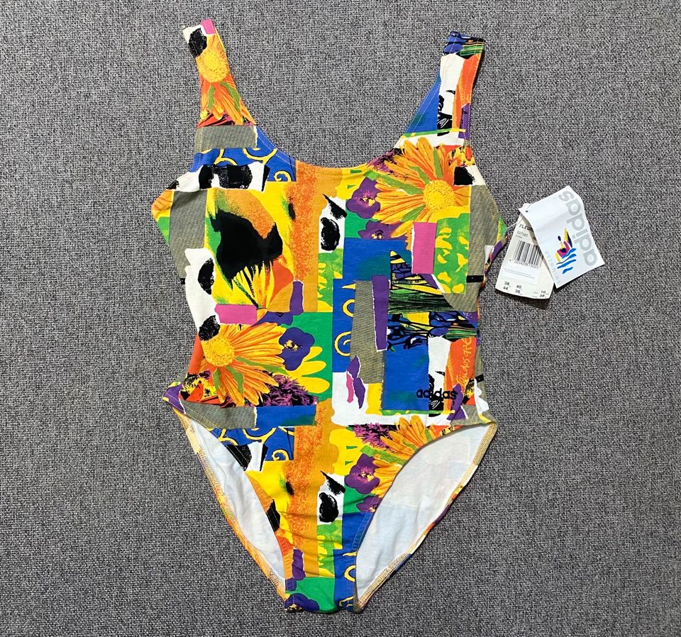 Vintage Adidas Badeanzug Body Swimwear 90s 90er 80s retro Anzug in Nürnberg (Mittelfr)