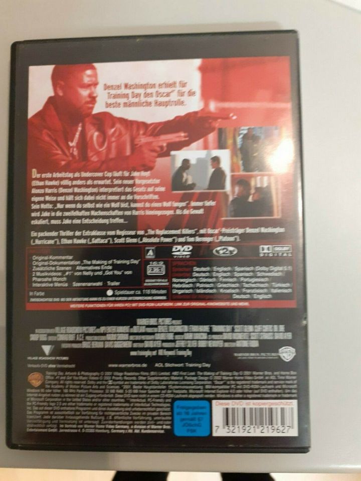 DVDFilm Video TRAININGDAY Denzel Washington Ethan Hawke in Bestwig