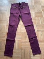 Vero Moda Damen Stoffhose Jeans dunkelrot bordeaux Gr. S/M Rheinland-Pfalz - Tellig Vorschau