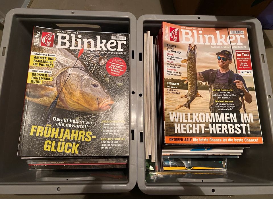 Zeitschriften Blinker in Edertal