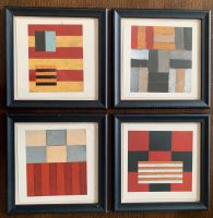 Vier Bilder Sean Scully in Holzrahmen Nordrhein-Westfalen - Attendorn Vorschau