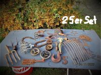 25er Set: 25 alte Gartengeräte und anderes zur Deko 18kg Sachsen-Anhalt - Salzwedel Vorschau