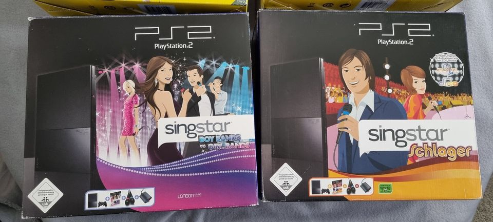 PS2 | Playstation 2 | SIngstar OVPs - Nur Kartons ohne Inhalt! in Köln