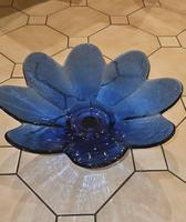 Blaue Glasschale Obstschale Dekoschale Bayern - Litzendorf Vorschau