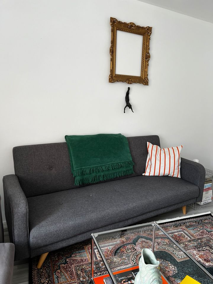 Schlafsofa ausklappbar 3 Sitzer Couch in Hamburg