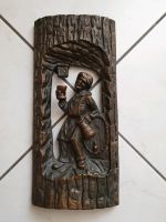 Bronziertes Eisenguss Relief-Bild "Weinstube im Baum" Baden-Württemberg - Sulzfeld Vorschau