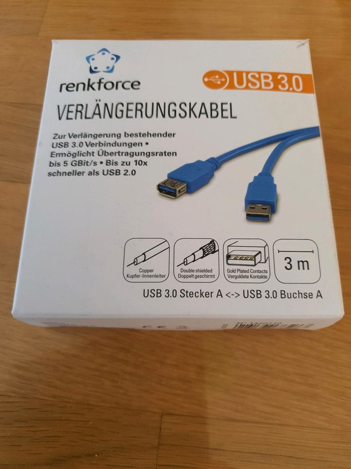 USB 3.0 Verlängerungskabel in Seitingen-Oberflacht