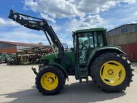 John Deere 6800, Frontkraftheber, Frontzapfwelle, Frontlader Niedersachsen - Hamersen Vorschau