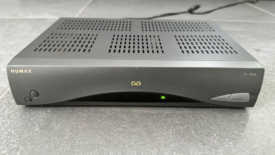 Humax F1 Fox SAT Satelliten Receiver Box TV Fernseher Scart in Mönchengladbach