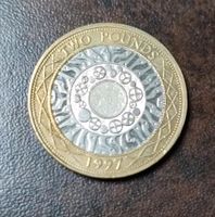 2 Pounds 1997 Queen Elizabeth Hessen - Offenbach Vorschau