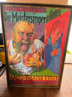 Theaterplakat mit Rahmen " Meistersinger von Nürnberg " 120x90cm Berlin - Neukölln Vorschau