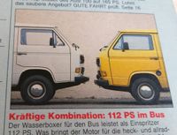 VW Bus T3 Syncro  mit 112 PS Test von 1986 Nordrhein-Westfalen - Leverkusen Vorschau
