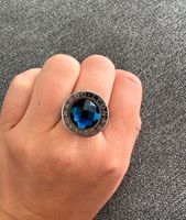 Blauer Ring Leonardo Schmuck silbern Größe 19 Düsseldorf - Pempelfort Vorschau