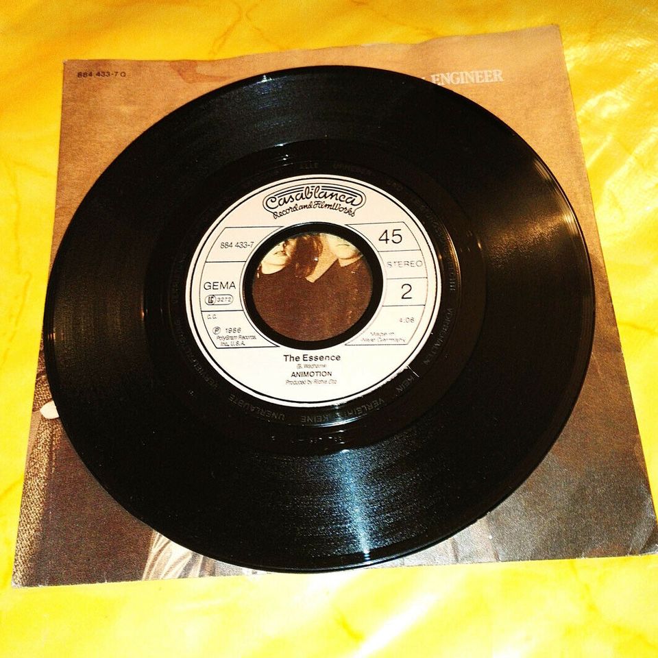 Animotion: I Engineer 7" Single Vinyl Schallplatte 884 433-7Q in Überlingen