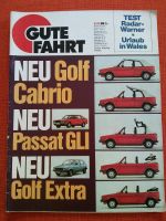 VW Zeitschrift Gute Fahrt 3/79 Golf 1 Cabrio Multimillionär GLI Niedersachsen - Uetze Vorschau