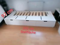 Wie neu: Bettgestell weiß 90 × 200 cm IKEA NORDLI ohne Matratze Rheinland-Pfalz - Zweibrücken Vorschau