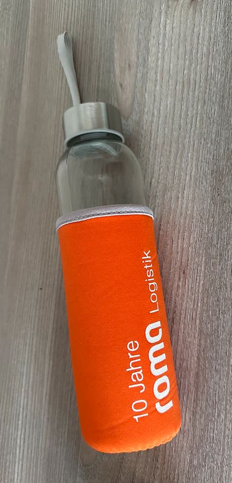 Trinkflasche Glas neu in Ellzee