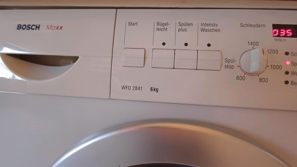 Bosch Waschmaschine WFO 2841, 6kg, mit Aquastop in Süsel