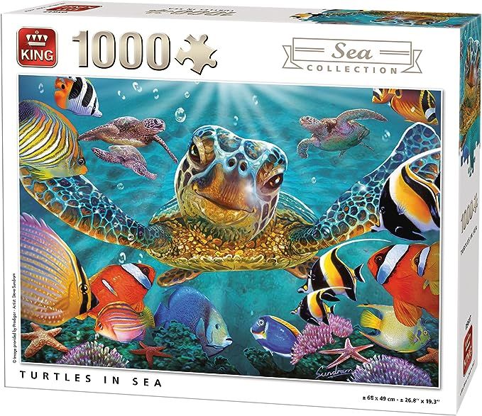 TOP Puzzle Schildkröten im Meer Unterwasser (1000 Teile) in Hamburg