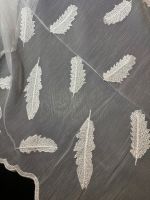 Gardine mit Blätter in weiß nach Maß ab 15€ inkl. Versand Nordrhein-Westfalen - Spenge Vorschau