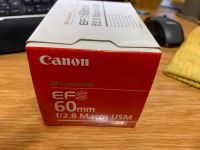 Canon EFS 60 mm 2.8 Macro USM mit UV Filter Rheinland-Pfalz - Nußbach Vorschau