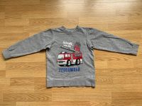 Pullover Sweatshirt grau Wintersweat Feuerwehr 128 134 Niedersachsen - Hattorf am Harz Vorschau