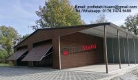 Leichtbauhalle Fertiggarage 12x9m Carport Lager Aufbau GRATIS Baden-Württemberg - Bad Wurzach Vorschau