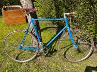 Fahrrad Singlespeed Rennrad RH 60 Raleigh Neuaufbau blau Brooks Kiel - Hassee-Vieburg Vorschau