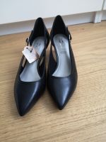 Leder Pumps Sommer 5th AVENUE Gr. 39 schwarz NEU Nordrhein-Westfalen - Korschenbroich Vorschau