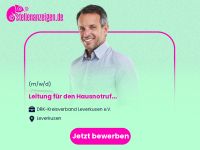 Leitung für den Hausnotruf (m/w/d) Nordrhein-Westfalen - Leverkusen Vorschau