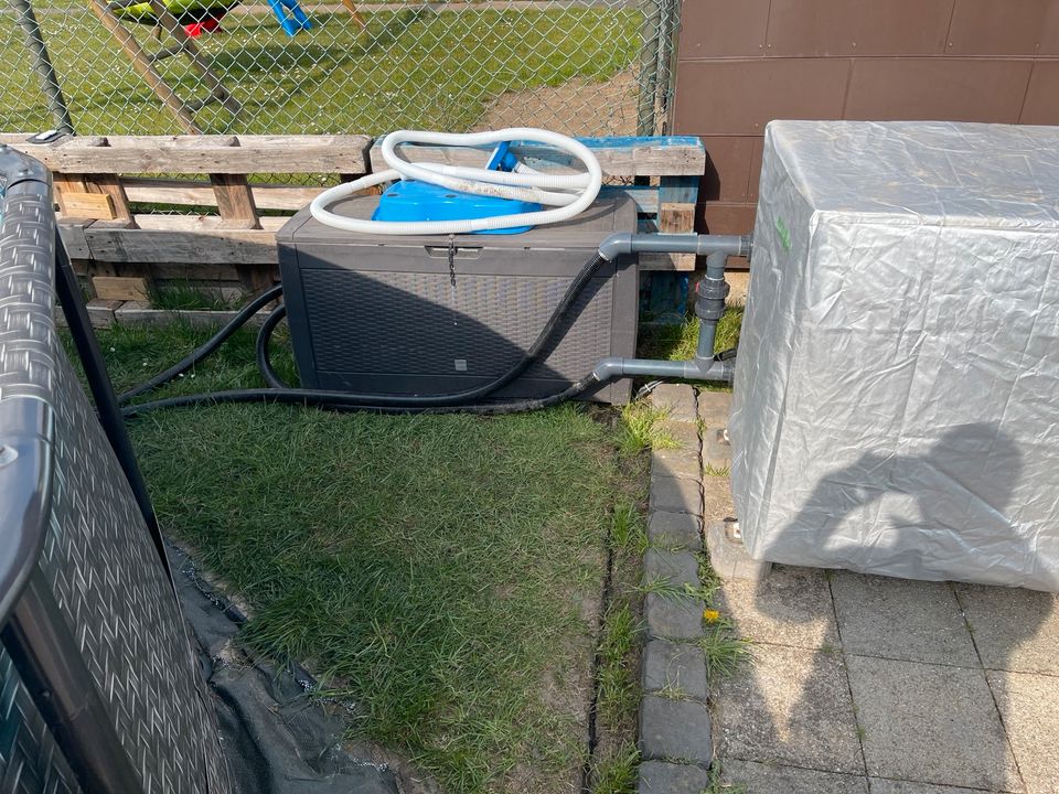 Pool 488cm 20.000l Neu mit Steinbach Pumpe und viel Zubehör in Inden