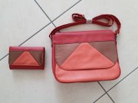rote Handtasche mit passendem Portemonnaie Berlin - Spandau Vorschau