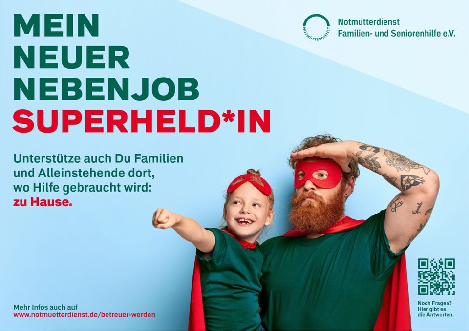 Engagierte Kinderbetreuer*innen und Haushaltshilfen gesucht in Hamburg