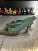 Gr. 37 Minelli High Heel Pantoletten Mules Sabot Echtes Leder Hamburg-Mitte - Hamburg St. Pauli Vorschau