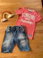 H&M kurze Jeans Hose 98 ⭐️ Vingino Shirt 4 104 Baumwolle Shorts Bayern - Windsbach Vorschau