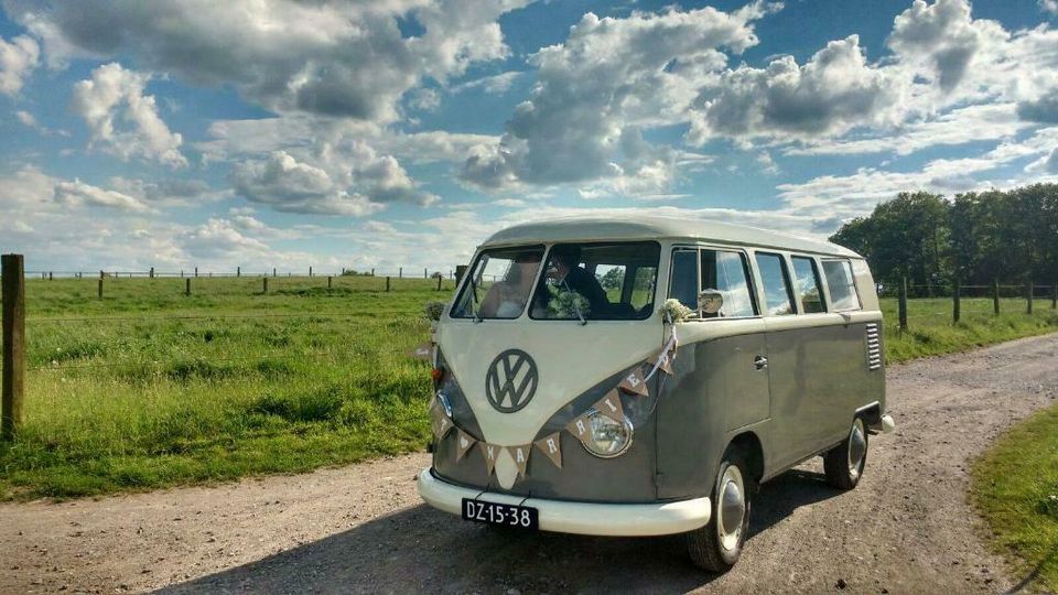 ! Oldtimer VW bus Mieten Bulli T1 Grau Hochzeitsauto Brautauto ! in Essen