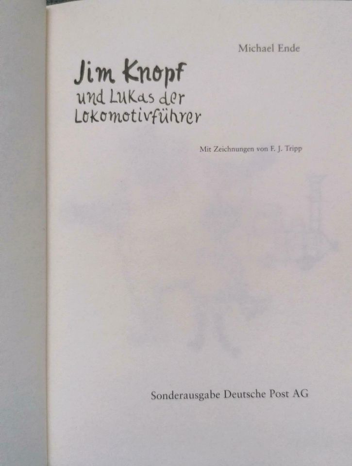 Buch Sonderausgabe Jim Knopf und Lukas der Lokomotivführer in Kempten