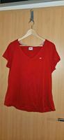 Tommy Hilfiger Damen Tshirt rot Oberteil Shirt Gr L 40 Leipzig - Schönefeld-Abtnaundorf Vorschau