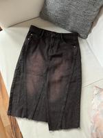 Jeansrock eng dunkelbraun Bershka Nordrhein-Westfalen - Lage Vorschau