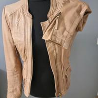 Damen Echtlederjacke von Bershka, Braun Köln - Zollstock Vorschau