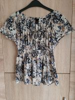 Bluse Kurzarm beige,blau,schwarz H&M - Gr 36 Bayern - Burgthann  Vorschau