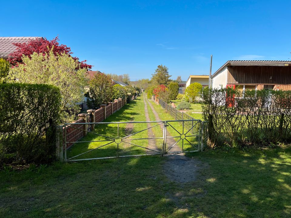 Ferienbungalow auf Eigenland, eigenem Bootsliegeplatz, auf Rügen in Gustow