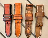 Vintage Leder Straps 26mm Corrigia/Pam Diver/Taucheruhr Stuttgart - Degerloch Vorschau