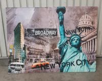 NEW YORK CITY BROADWAY LEINWAND GROßE  113 X 85 X 4 CM Stuttgart - Sillenbuch Vorschau