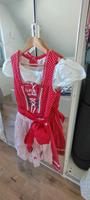 ★★★Krüger Dirndl Gr. 34 + Bluse 36 Tracht Kleid Lederhose Pichel Sachsen - Nossen Vorschau